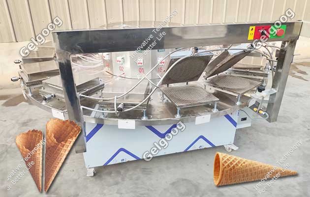 La Máquina de Conos de Helado fue Enviada a Ecuador