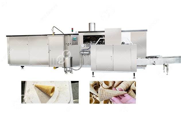 GELGOOG Fabrica de Maquina de Barquilla 1500-7500 PCS/H