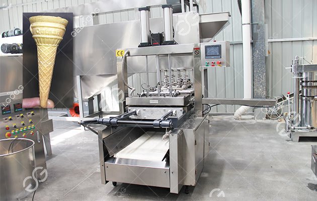 Máquina Automática Para Hacer Conos De Galleta GGDWL-40F