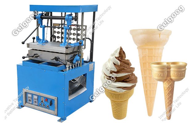 máquina del fabricante del cono de helado