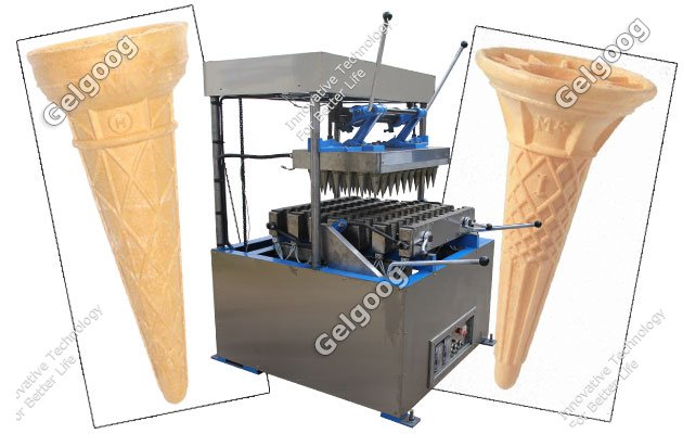 máquina de moldeo de cono de helado