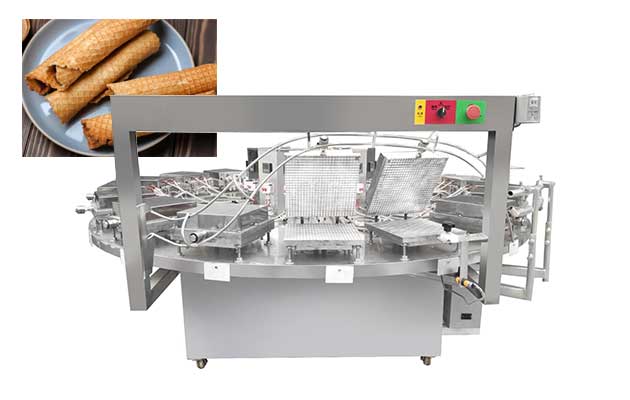 máquina de hacer rollos de galletas