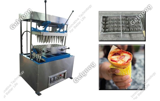 máquina de moldeo de cono de pizza