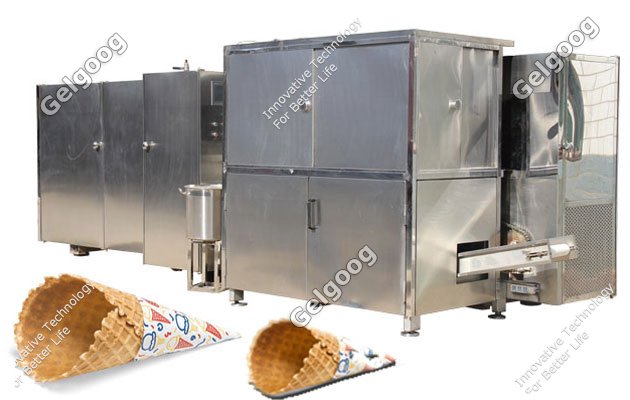 suministro de máquina de cono waffle para la venta