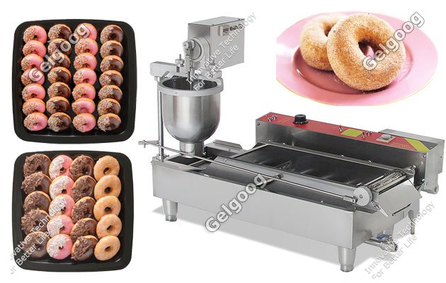 Donuts haciendo máquina