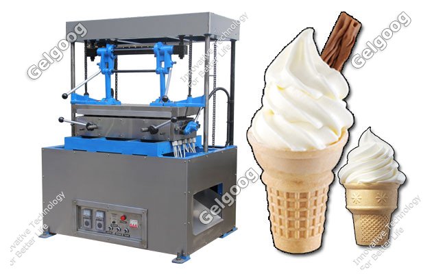 máquina de cono de helado suave