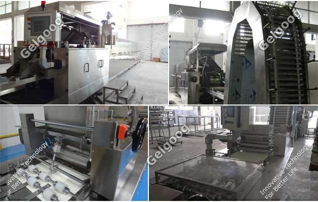 fábrica de máquina de la galleta de oblea en China